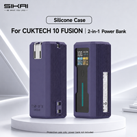 Étui de protection en silicone SIKAI pour batterie externe 2-en-1 CUKTECH 10 Fusion, résistant aux chocs et aux rayures