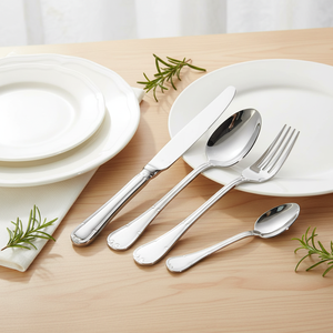 Couteau, fourchette et cuillère à steak en acier inoxydable 304 à motif créatif, pour hôtels étoilés, restaurants, couverts de table occidentaux et usage domestique - Product Image 3