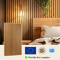 Paneles Acústicos de Lujo para Decoración Interior de Campos de Fútbol Sala con Chapa de Madera Real, Soporte para Compras al por Mayor y Precio con Alto Retorno de la Inversión