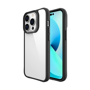 กันกระแทกสีดำกันชนกรณีโทรศัพท์ที่ชัดเจนสำหรับ <span class=keywords><strong>iPhone</strong></span> 14 Pro Max 13 12 11 XR XS 8 7 Plus <span class=keywords><strong>SE</strong></span> <span class=keywords><strong>2020</strong></span>โปร่งใสซอฟท์อะคริลิปกเครื่องคอมพิวเตอร์ - Product Image 1