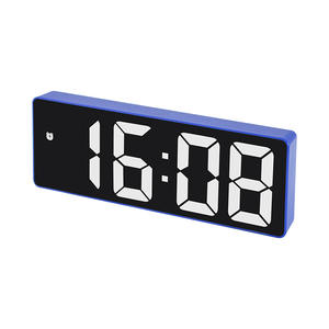Horloge LED intelligente Réveils numériques de chevet Table de bureau <span class=keywords><strong>Montre</strong></span> de bureau électronique Snooze Réveil réveil - Product Image 1