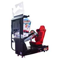 Outrun-simulador Virtual de coche de carreras, máquina de juego Arcade Lcd, 32