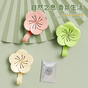 Sakura Scented Hook Wall Mounted Self Adhesive Fragrant Decor For Kitchen And Home Use - Product Image 1