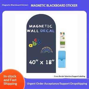 Gewölbte 60*120cm Magnetische PP Mattierte Oberfläche Tafelaufkleber Nicht Faltbar Graffiti-Farbtafel für Zuhause Abwischbare Wandtafel - Product Image 5