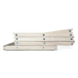 Jardinière <span class=keywords><strong>sur</strong></span>élevée en <span class=keywords><strong>bois</strong></span> écologique et légère pour balcon, jardin vertical à 3 niveaux avec système de drainage et indicateur de niveau d'eau pour patio - Product Image 6