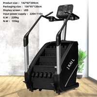 Appareil de fitness pour la gym : Simulateur d'escalade électrique pour entraînement cardio et des muscles du bas du corps – Stair Master Commercial