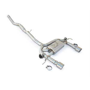 Échappement Catback pour <span class=keywords><strong>Audi</strong></span> <span class=keywords><strong>TT</strong></span> <span class=keywords><strong>MK1</strong></span> 1.8T 1998-2006 Ss304 Système d'échappement à soupape Système d'échappement Axleback haute performance - Product Image 3