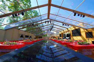 Carpas para Bodas de la Marca Meile en Oferta, con Carpa Transparente o Blanca y Forro Blanco, Modelo ML-0515 - Product Image 6