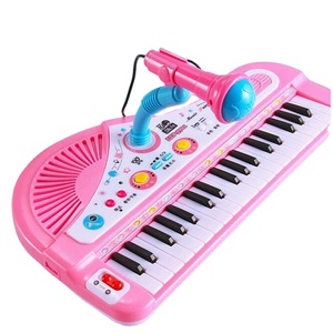Tastiera Elettronica a 37 Tasti per Bambini con Microfono, Giocattolo Musicale Educativo, Regalo - Product Image 1