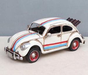 Modellino di Auto Sportiva Modificata, Beetle Classico in Ferro Battuto Fatto a Mano - Product Image 6