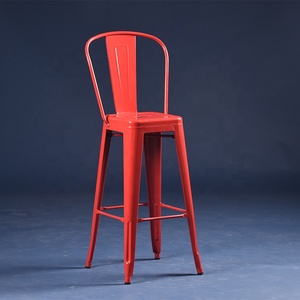 (SP-BT702) Ristorante <span class=keywords><strong>Bar</strong></span> Industriale utilizzato in ferro d'epoca da tavolo in legno e sgabello - Product Image 5