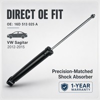 Amortisseur arrière, amortisseur de suspension, pièces de rechange pour VW Sagitar Jetta A5 A6 Golf Mk5 Mk6 Plateforme PQ35