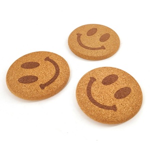 Vendita calda grazioso caffè sublimazione faccia sottobicchieri legno sughero sottobicchiere per bere tazza di isolamento termico - Product Image 3