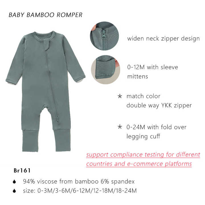 Picnic Plaid Soft Bamboo Sleeveless Baby Shortall Romper