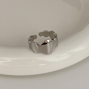 <span class=keywords><strong>Bague</strong></span> en argent pour femme <span class=keywords><strong>2023</strong></span> New Niche Design ins Light Luxury Index Finger Ring Personalized Couple Ring - Product Image 5