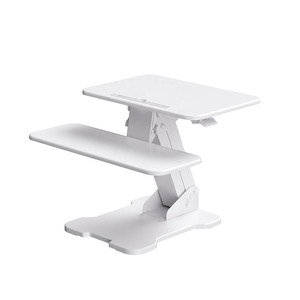 Convertisseur de <span class=keywords><strong>bureau</strong></span> ergonomique réglable en <span class=keywords><strong>hauteur</strong></span> pliable avec grande fente pour téléphone trou de câble caché - Product Image 4