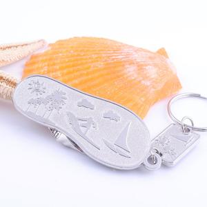 Venta caliente brasileño zapatillas creativo exquisito clave cadena zapatillas llavero de metal llavero de zapatos - Product Image 2