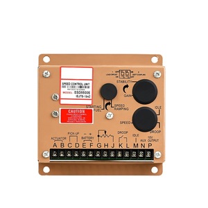 ESD5500E เครื่องกำเนิดไฟฟ้าดีเซลอิเล็กทรอนิกส์ควบคุมความเร็ว DC โมดูลพีไอดีควบคุมความเร็ว 18x17.5x5.5 ซม. - Product Image 1