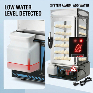 Oferta Caliente: Máquina Eléctrica Comercial de Acero Inoxidable Ecológica para Calentar y Exhibir Alimentos, Vaporera de Bao Bun, Precio al por Mayor - Product Image 2