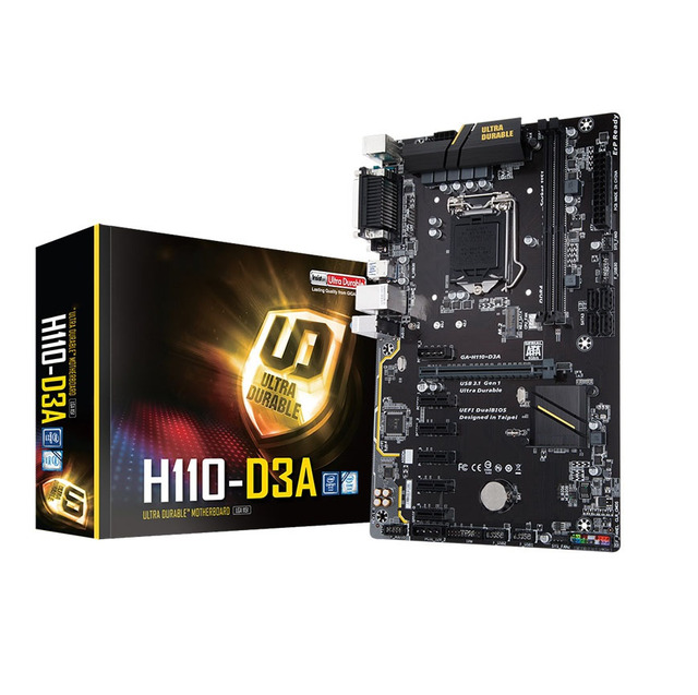 WHOLESALE for GA H110 D3A MOTHERBOARD
