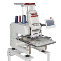 Nouvelle machine à broder les casquettes informatisée automatique multifonction mini à tête unique pour usage domestique, commercial et en studio