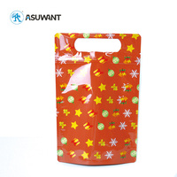 Groothandel Kerst Grafisch Ontwerp Rits Sluiting Hanggat Droog Fruit Noten Verpakking Geurdicht Ziplock Zakje Staande Pouch Zak