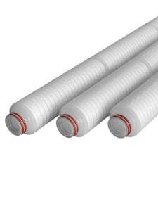 Cartouche filtrante plissée à ailettes semi-circulaires DM Industrial 222, 4000 L/heure, pour traitement d'eau <span class=keywords><strong>ultra</strong></span>-pure en usine électronique - Product Image 4