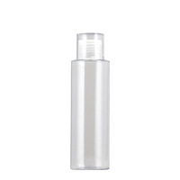 Bouteilles vides pour lotion et tonique, bouchon à double vis, 100ml/120ml/150ml, emballage cosmétique en PET, impression sérigraphique disponible, tailles personnalisées