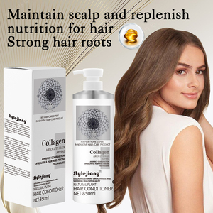 Shampooing naturel biologique 850ml vinaigre de cidre de pomme avocat noix de coco revitalisant collagène shampooing et revitalisant pour les cheveux - Product Image 3