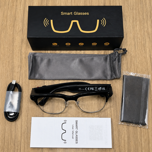 Factory M08C KI-Smart-Brille mit 8MP-Kamera, <span class=keywords><strong>Bluetooth</strong></span> 5.4, Audio-Eyewear, TR90-Rahmen, individuelles Logo, Großhandel, 1080P-Aufnahme - Product Image 2