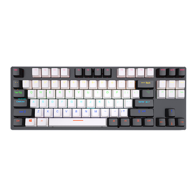 XYDAN Mechanical Keyboard 87-Key Customized Hot-Swap Shaft Game Red Axis Computer Keyboard