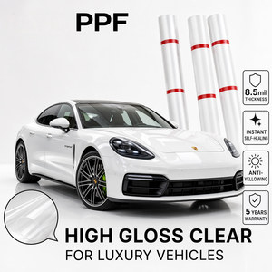 Película Protectora de Pintura Transparente de TPU PPF de 8.5mil de Primera Calidad, Autoregenerable, Superhidrófoba, Antiamarilleo, Garantía de 10 Años - Product Image 1