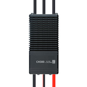 Contrôleur de vitesse sans balais (ESC) de qualité industrielle 300A 12-24S LiPo avec dissipation thermique pour véhicules USV/RC et drones agricoles - Product Image 1