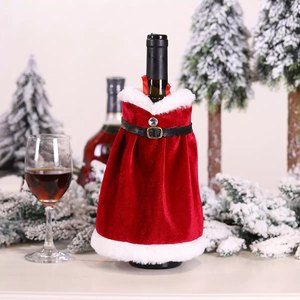 Juego de Fundas <span class=keywords><strong>para</strong></span> Botellas de Vino <span class=keywords><strong>Navideñas</strong></span>, Decoración Festiva <span class=keywords><strong>para</strong></span> Botellas de Vino, Bolsa <span class=keywords><strong>para</strong></span> Botellas de Vino <span class=keywords><strong>para</strong></span> Fiestas <span class=keywords><strong>Navideñas</strong></span> - Product Image 5