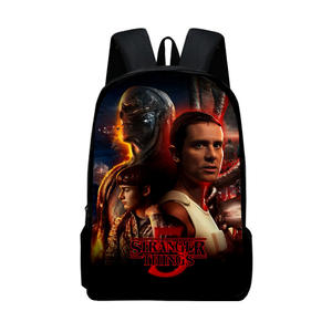 3D Cross-border New Strange Story Season 5 untuk Tas Ransel Poliester Tahan Aus Pelajar Lapis Ganda - Product Image 5