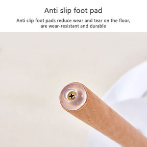 Modèles explosifs Chaise à manger <span class=keywords><strong>Eoom</strong></span> pp Chaises à manger vertes nordiques avec traitement en douceur pour éviter les collisions - Product Image 3