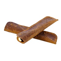 Étui portable en cuir véritable pour un seul stylo, pochette en cuir de vachette de qualité supérieure pour Apple Pencil, étui double pour stylos, motif gravé, fermeture éclair personnalisable