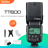Flash LED Godox TT600 Thinklite para Cámara, con Batería y Control Remoto para Fotografía