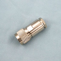 Connecteur coaxial RF mâle droit 50 ohms, type N, étanche IP67, boîtier en laiton pour câble coaxial LMR400, antenne 50 ohms