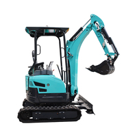 Excavatrice de forage de roche maison mini pelle 2.5t mini excavation