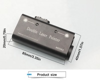 Pointeur laser double bleu XPL-809H450B3