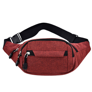יוניסקס ספורט שקית מותניים, crobody crossbody תיק עבור עבודה ריצה רכיבה על אופניים, שקית חגורה עם לוגו מותאם אישית - Product Image 5