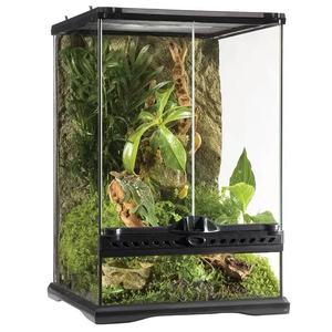 Herstellerdirektvertrieb: Amphibien-Kletterterrarium für Schildkröten, Eidechsen, Hornfrösche, Geckos, Schlangen, Spinnen und Regenwaldtiere - Product Image 1