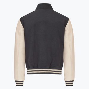 Custom Wholesale Lightweight Breathable <b>Wool</b> Varsity Jacket High Quality Custom Logo Eco-Friendly Varsity Jacket - Product Image 3