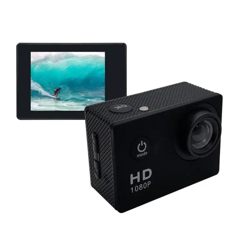 Free sample go pro Eken sport cam hd lens underwater cameras 1080p action camera for streaming