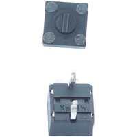 Micro-interrupteur Kailh Square Silent 5.2, coque noire, durée de vie de 10 millions de cycles, 2 broches, compatible avec le commutateur à clé central GPW