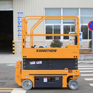 Üst marka XG0807HDXG0807HDW 8m hava iş platformu hidrolik makaslı 1360 mm tekerlek tabanı ile satışa - Product Image 4