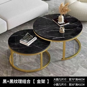 Modern Luxury Italian Tea <strong>Table</strong> Creative Home Furniture Iron Edge <strong>Space</strong> <strong>Saving</strong> Living Room Side <strong>Table</strong> for Small Apartments - Product Image 3
