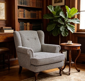Tessuto TengHui di Alta Moda all'Ingrosso con Design a <span class=keywords><strong>Rondine</strong></span>, Classico Bianco e Nero, Ignifugo, Tessuto per Tappezzeria di Divani - Product Image 4
