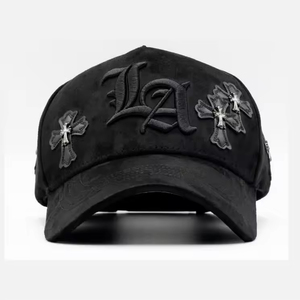 Gorra de Béisbol de Gamuza con Forro de Satén de 5 Piezas, con Logotipo Bordado en 3D Personalizado, Modelo 2026, Gran Venta, Tito Doble P Rosones - Product Image 4